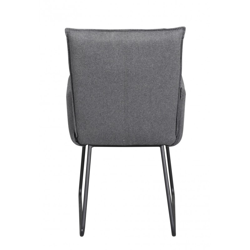 RO Yuko Armchair Dark Grey